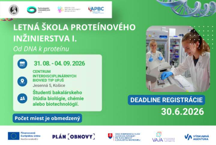  Letná škola proteínového inžinierstva I