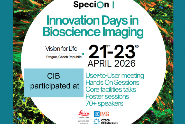 CIB & Vision for Life at Innovation Days in Bioscience Imaging