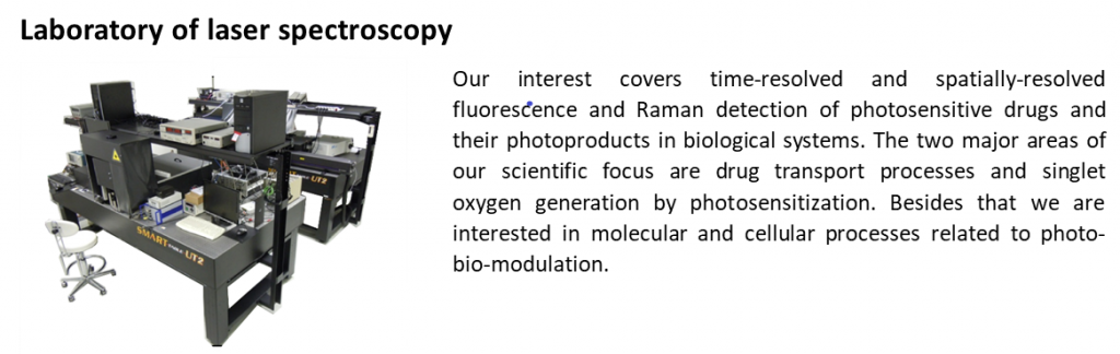 Laboratóriá / Laboratory of Laser Spectroscopy - foto Laboratóriá / Laboratory of Laser Spectroscopy - foto