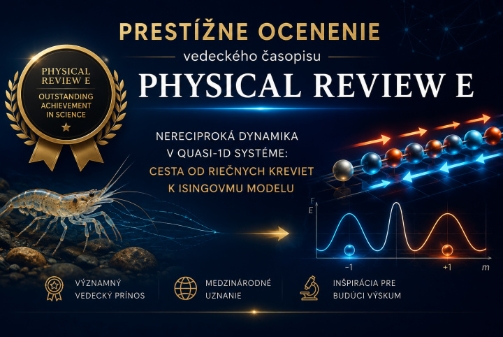 Prestigious Award from the Scientific Journal Physical Review E (PRE)