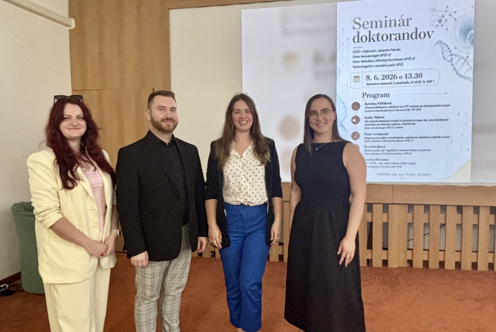 Seminár doktorandov 2026 na Lekárskej fakulte UPJŠ