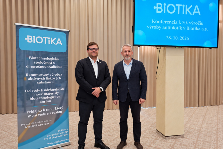 Zástupcovia TIP UPJŠ na konferencii k 70. výročiu výroby antibiotík v Biotike
